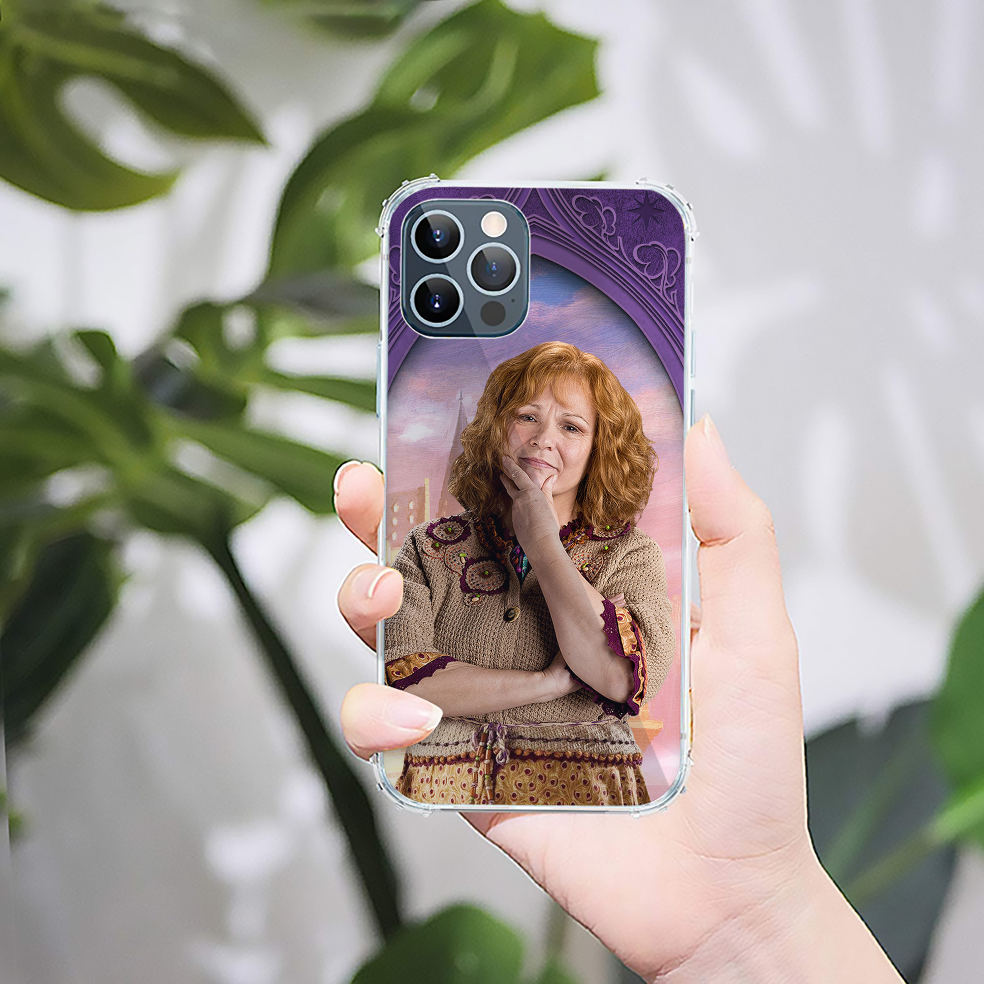 （画像用） Harry Potter ハリー・ポッターシリーズ 【iPhone 12シリーズ対応】透明スマホケース（クリアソフトケース）